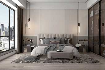定安现代风格-卧室