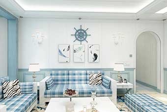 定安地中海风格-客厅