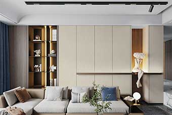 定安北欧风格-客厅