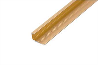 定安航空纤维墙咔铝合金边条（钛金氧化）