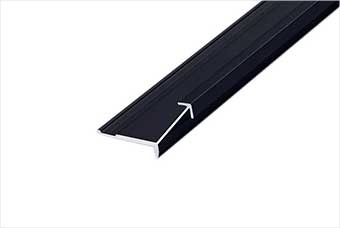 定安航空纤维墙咔铝合金阳角线（哑黑氧化）