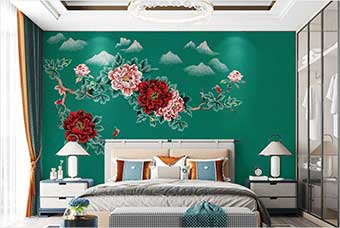 定安森佰汇航空纤维墙咔（爱情花语）