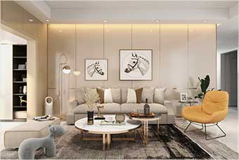 定安客厅空间案例
