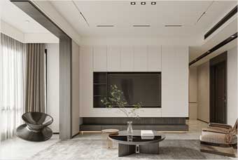 定安客厅空间案例